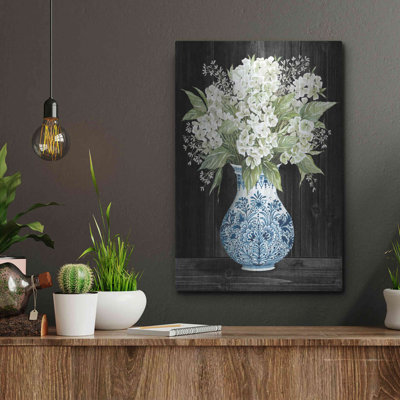 Luxe Metal Art 'Hydrangea Elegance' By Cindy Jacob " Hydrangea Elegance " by Cindy Jacobs