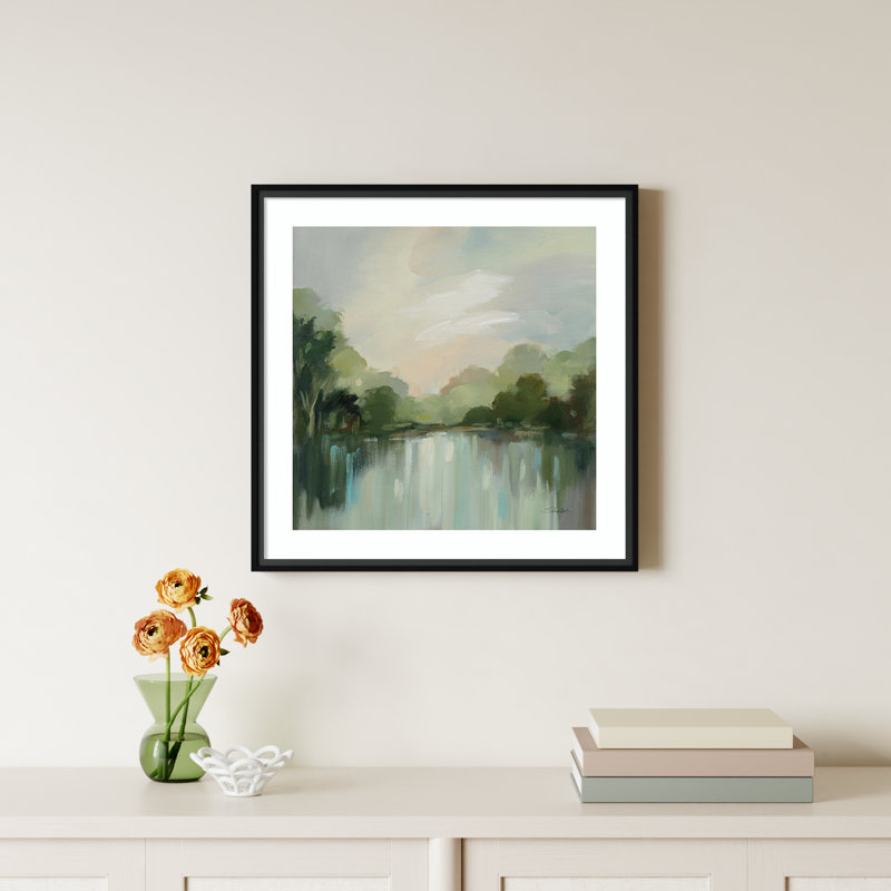 " Cool Spring Day " by Silvia Vassileva, 25" H x 25" W, Champagne