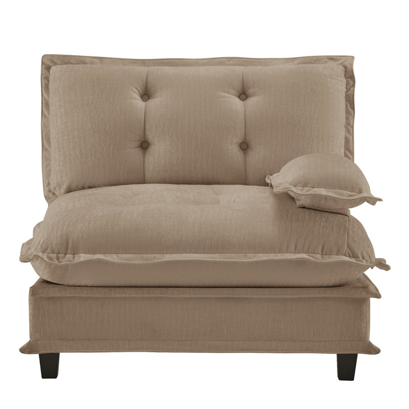 Canapé 73 RSF en chenille - brun clair, Light Brown