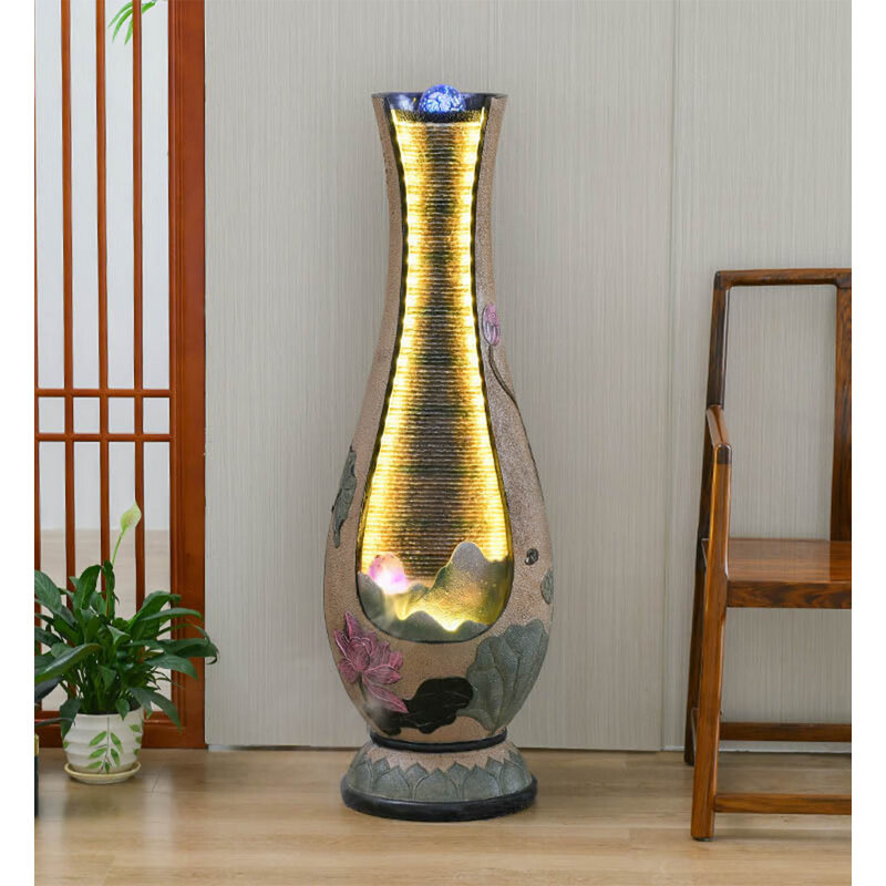 Simple Artistic Flowing Water Ornament