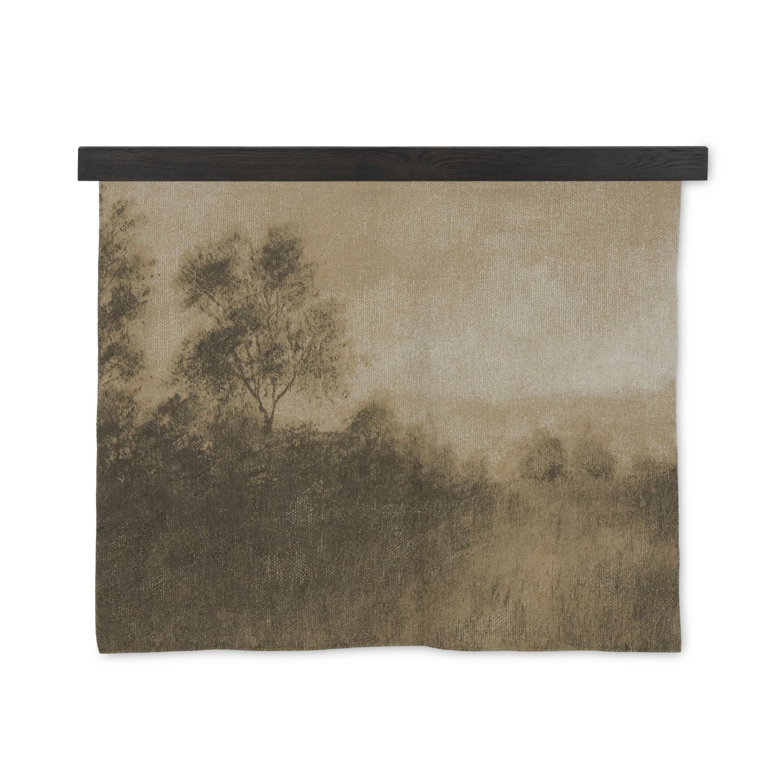 Liev Haze Wall Hanging with Hanger, Smoked Black