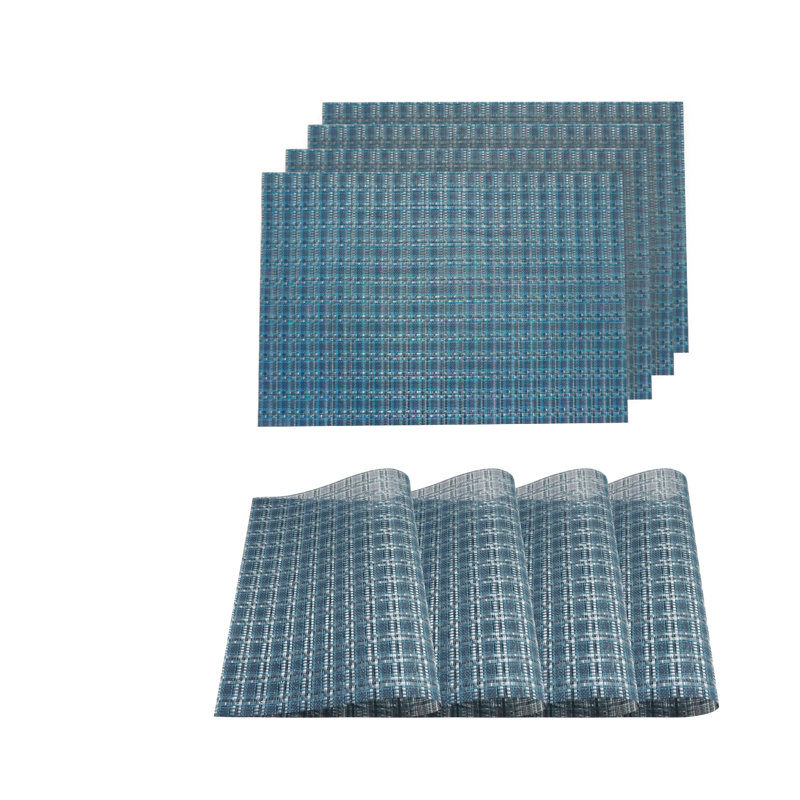 Tamrat Polyester Gingham Rectangle Placemat
