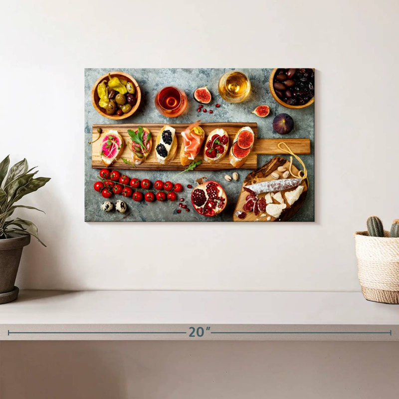 Yarlin Italian Antipasti, 8" H x 12" W