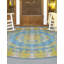 Tapis bleu intérieur / extérieur bleu Cahuita-2120489559