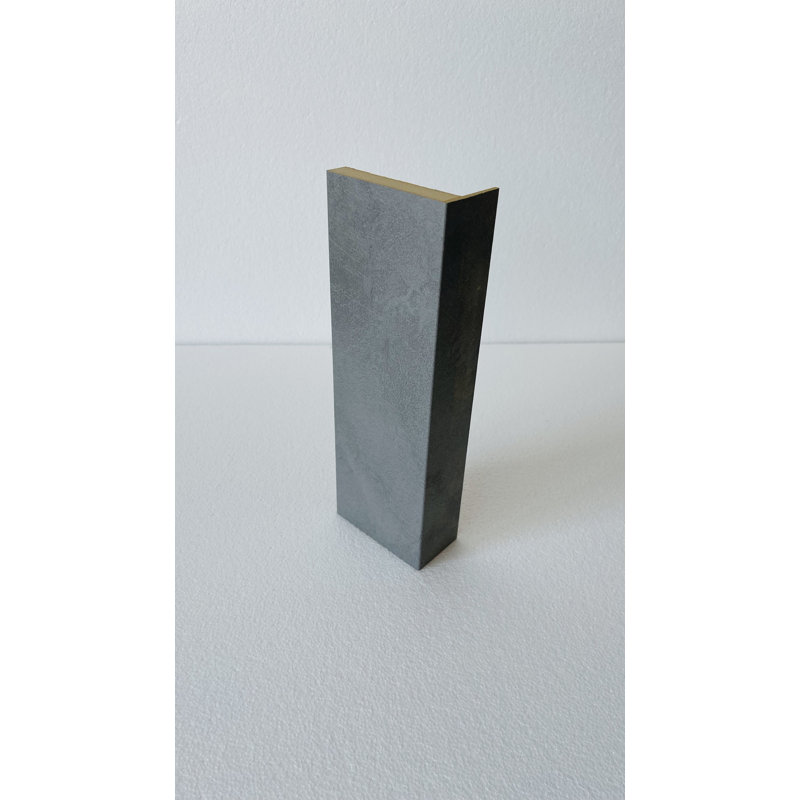 85.5'' H x 3.5'' W x 0.69'' D Wood Casing, Dark Gray