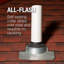 11" x 14.5" No-Calk Galvanized Steel Vent Pipe Roof Flashing with 3" Diameter