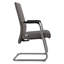 Chaise de bureau rembourrée en cuir Aleen-1219390931