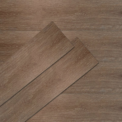 L&C FLOORING 6.4 mm Thick 7.38 " W x 48 " L Vinyl plank