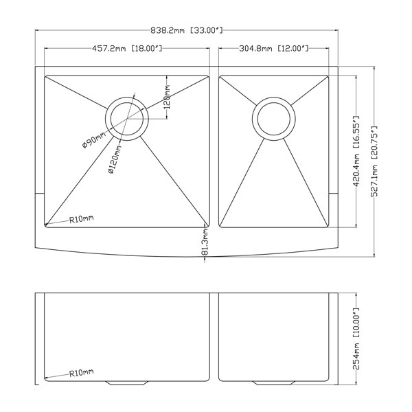 Dimensions du produit
