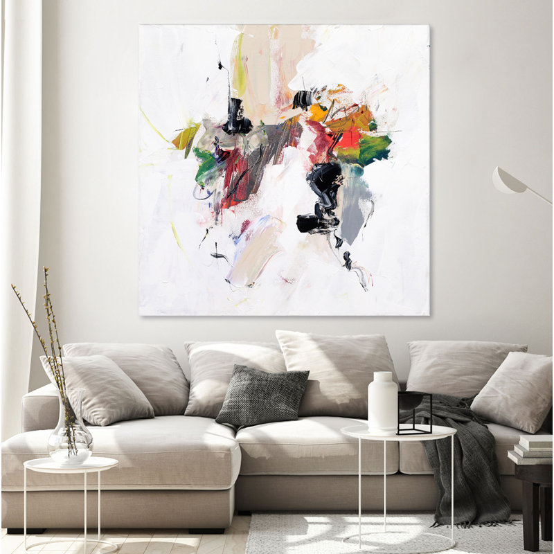 «Go for it» par Suzanne Mccourt, reproduction d'art sur toile tendue, H 84 po x l 84 po x P 1,5 po