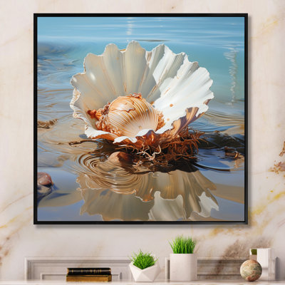 " White Clam Ocean Whispers "