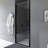 32 In. W X 72 In. H Pivot Semi-Frameless Shower Door In Finsh-111081929