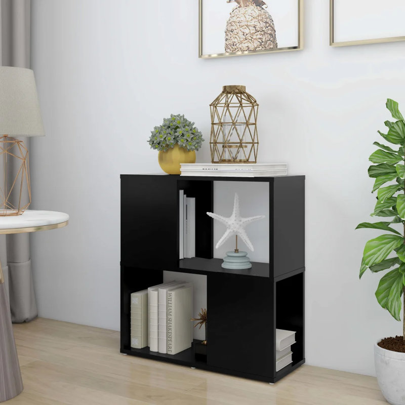Bibliothèque Anareli, (2 tablettes) H 24,8 po x L 23,6 po x l 9,4 po, Chêne sonoma