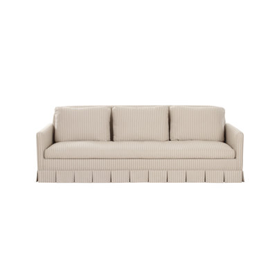 Gillian Segal for Moe's Pellicano 98'' Skirted Bench Sofa 