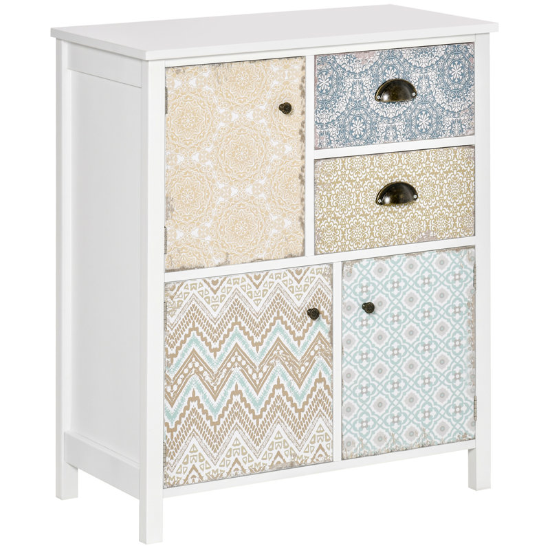 Drawer Table Sideboard Multi-Purpose Storage Chest Entryway Living Room Bedroom Furniture Organizer Unit
