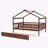 Zhayne Wooden House Bed with Trundle-1451600460-1451600451