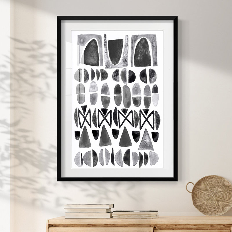 Arches grises I - impression encadrée, H 28,5 po x l 20,5 po