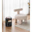 2-Shelf Round Side Table with Storage-947605522