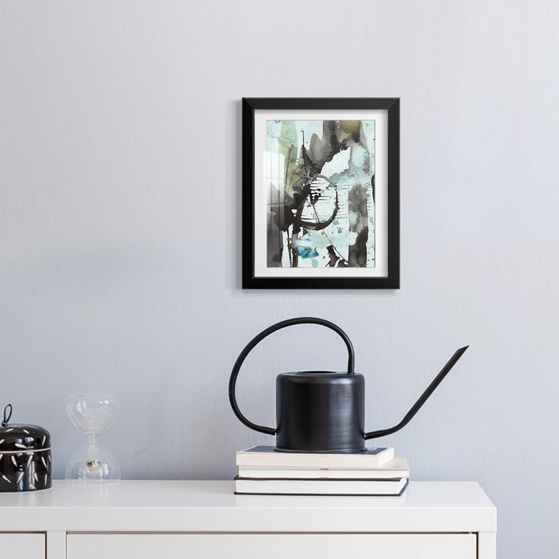 LyricalAbstractIIPremiumGalleryWrappedCanvas-Framed Print, 28.5" H x 20.5" W, Black