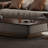 Solid Wood Rectangular Storage Coffee Table-596717250