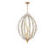 9 - Light Glass LED Chandelier