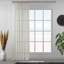 Triple Pinch Pleated Extra Long and Extra Wide Faux Linen Sheer Single Panel-92185576-92185615