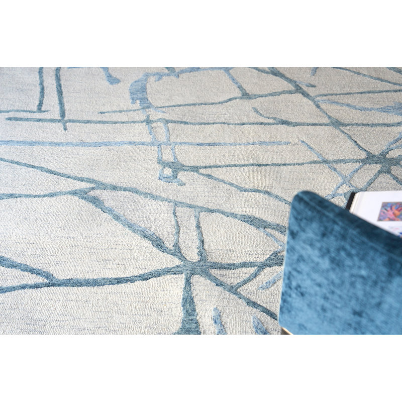 Mystic Wool Abstract Area Rug, Rectangle 14' x 18'