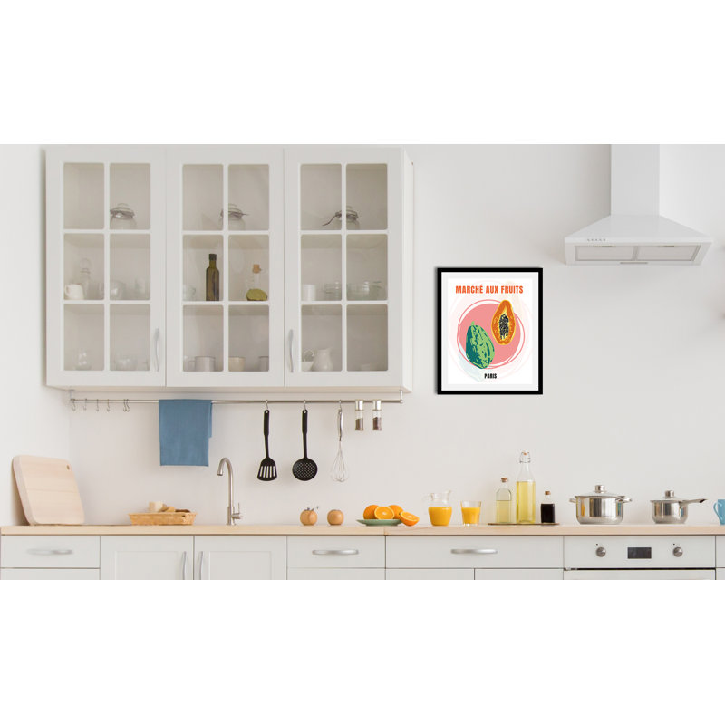 Paris - Single Picture Frame Print, 70cm H x 50cm W