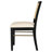 Cirilla Rattan Cane Dining Side Chair Black -112744242