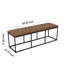 Banc en simili cuir Darren