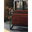 Mandeville Leather Free Standing Magazine Rack