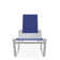 Holna Outdoor Rust-Resistant Metal Chaise Lounge