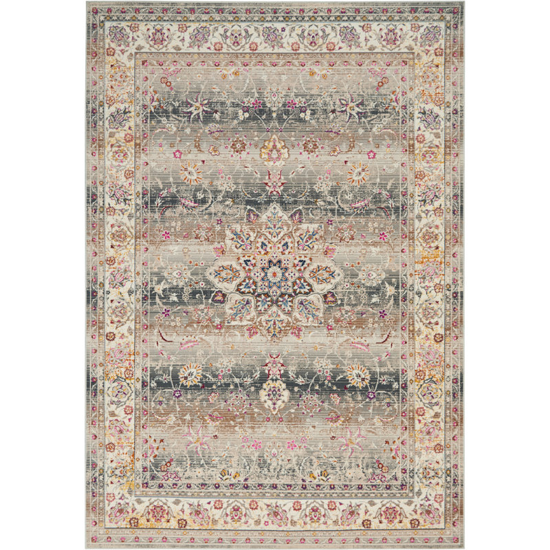 Holsworthy Oriental Area Rug, Rectangle 61 x 122cm