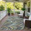 Tapis mid-century moderne lavable à la machine intérieur / extérieur Chantille ACN2475-2123151617-2123151630