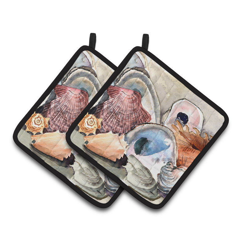 Cuisinier poignée caroline trésors Sea Shells