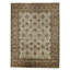 Wool Oriental Area Rug in Cream