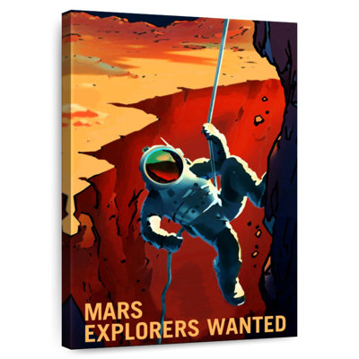Oberle Mars Explorers Wanted Poster VII