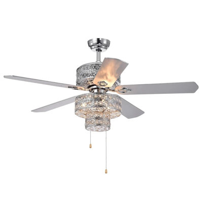 Parma 52'' Ceiling Fan with Light Kit