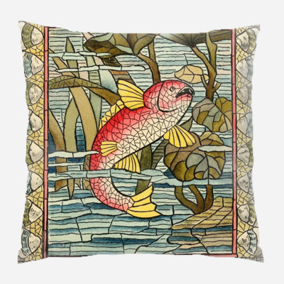 Coussin en poisson