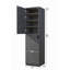 Armoire de rangement haute 8 pi 8 po, 24 x 24 po avec 8 tablettes amovibles-1301545553