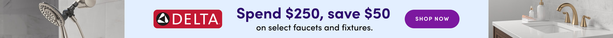 Delta: Spend $250, save $50.