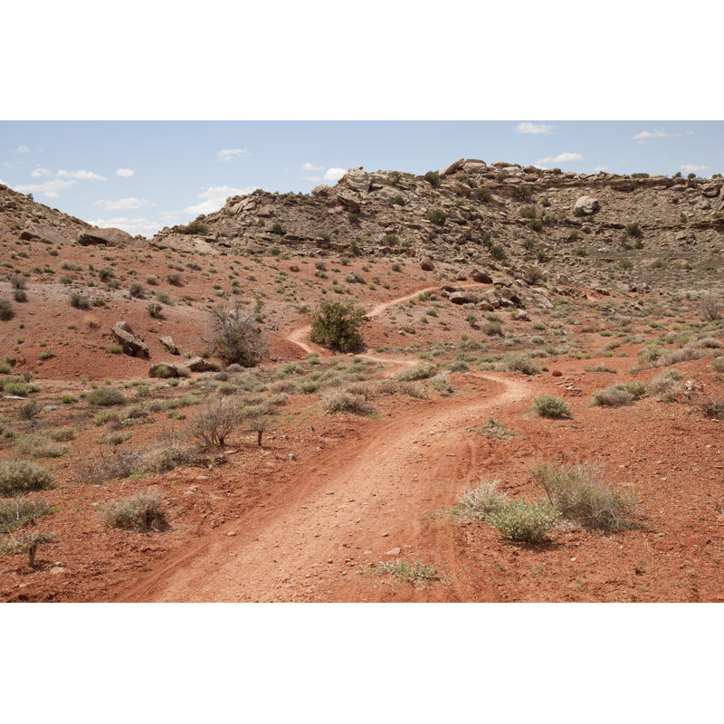 Moab Trail by Bobtphoto - No Frame Print on Canvas, 30cm H x 46cm W