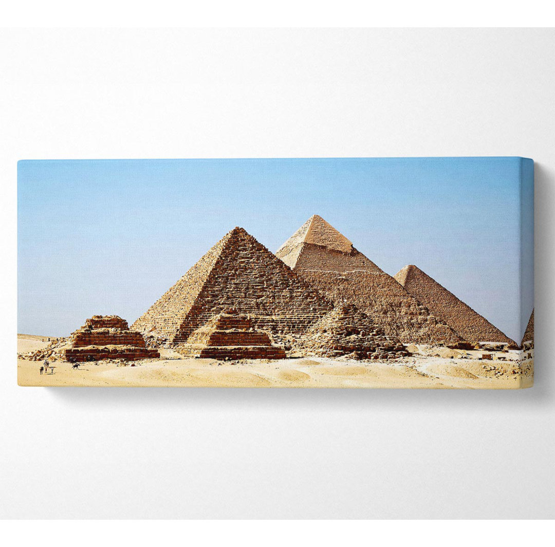 Pyramid Wonder - Kunstdrucke auf Leinwand - Wrapped Canvas