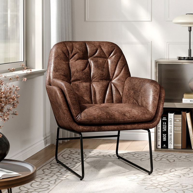Gennep Faux Leather Armchair