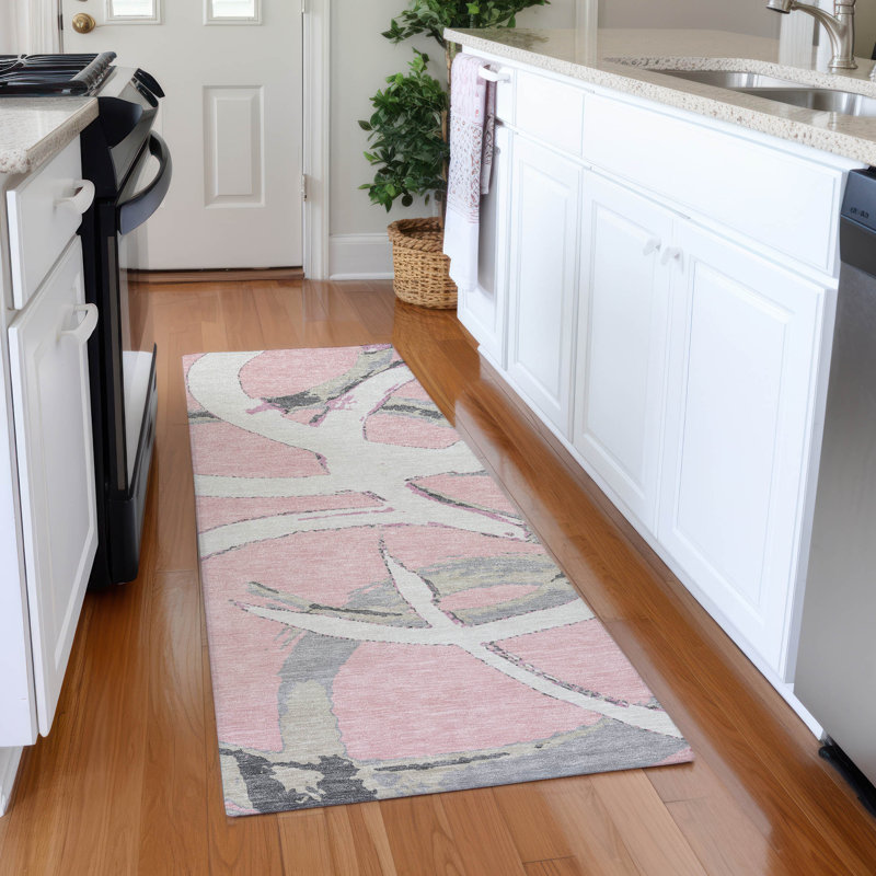 Tapis lavable à la machine de qualité supérieure Mayfield AMF1022, Tapis de couloir 2 pi 3 po x 7 pi 6 po