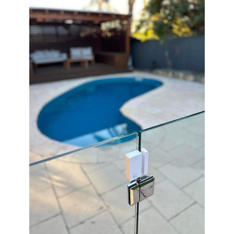 Wireless Pool Gate Sensor With Mobile Alerts. Ideal For: Pool Ga...