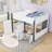 Loft House Bed With Storage Cabinets-1745747913
