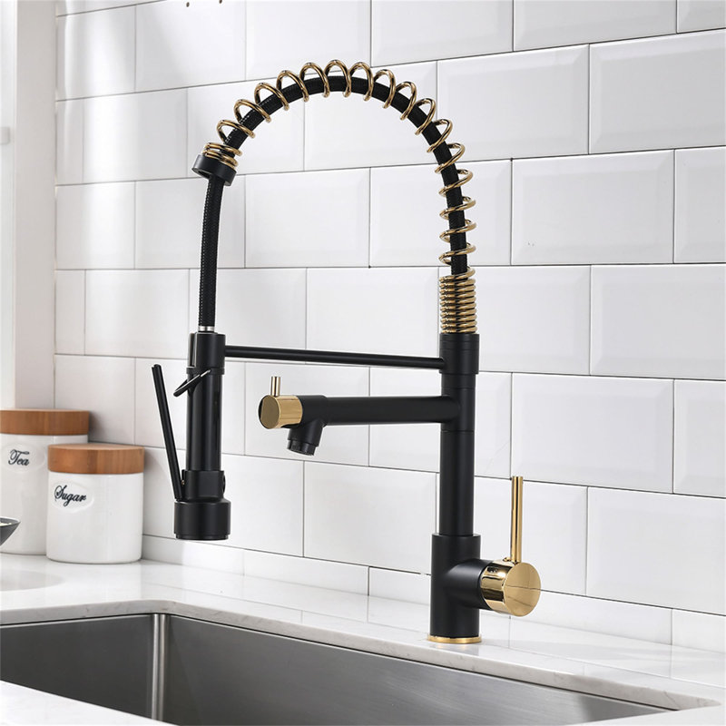 AWZTOO Pull Down Kitchen Faucet
