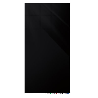 Aria Vertical Wall Mounted Magnetic Glass Board