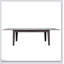 Grande table de salle à manger extensible, parfaite pour une utilisation polyvalente et élégante, 106,3 po